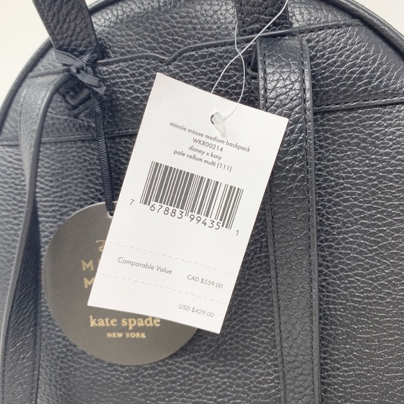 Kate Spade Minnie Mouse Medium Backpack and Wallet - Picture 4 of 15